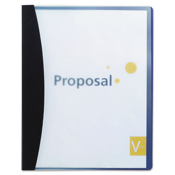 GBC® Report Cover With Hidden Swing Clip, 8.5 X 11, Frosted-black freeshipping - TVN Wholesale